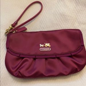 Coach clutch bag